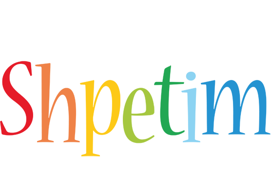 Shpetim birthday logo