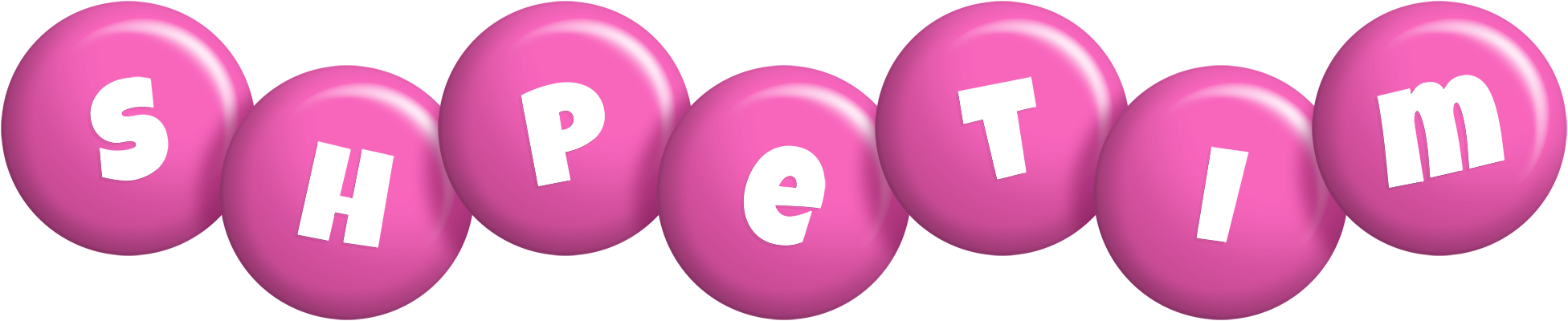 Shpetim candy-pink logo