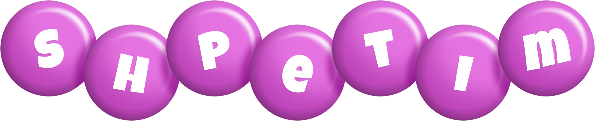 Shpetim candy-purple logo