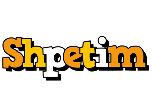 Shpetim cartoon logo