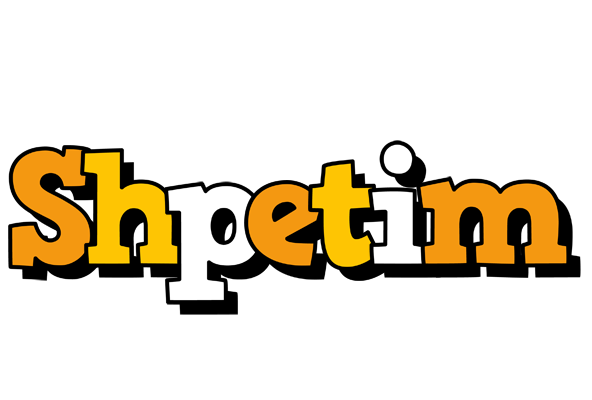 Shpetim cartoon logo