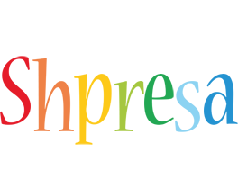 Shpresa birthday logo