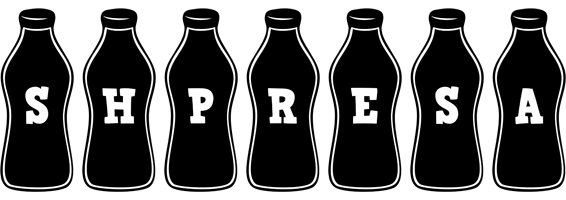 Shpresa bottle logo