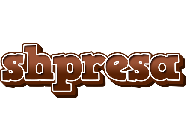 Shpresa brownie logo