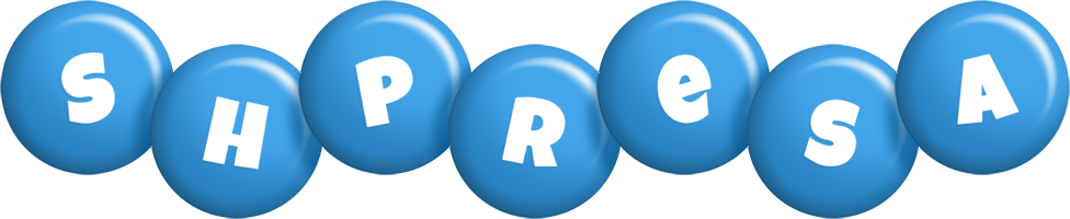 Shpresa candy-blue logo