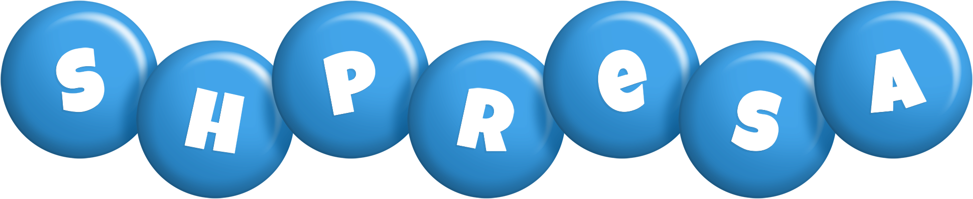 Shpresa candy-blue logo
