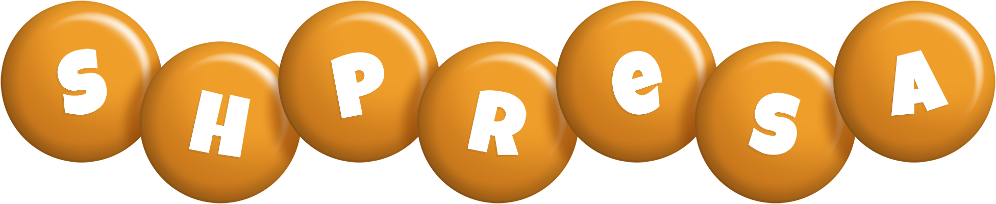 Shpresa candy-orange logo