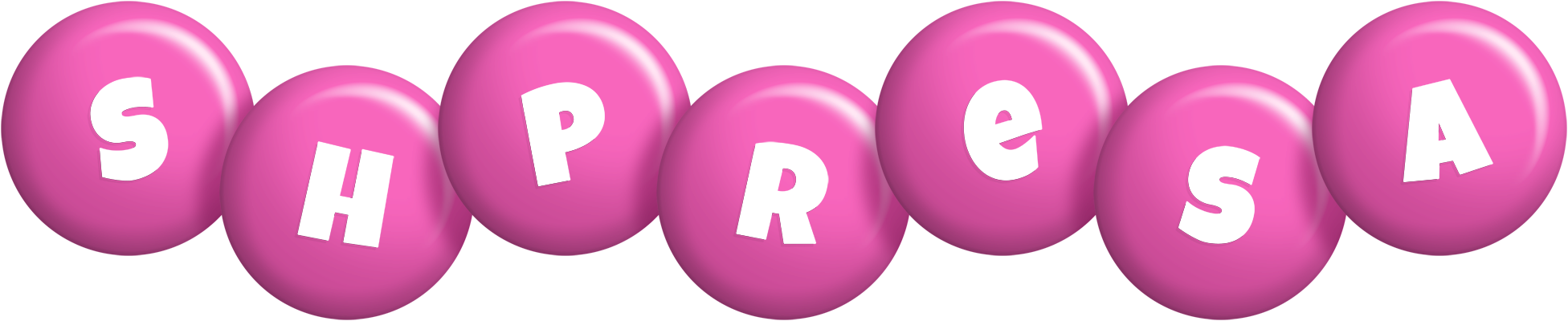 Shpresa candy-pink logo