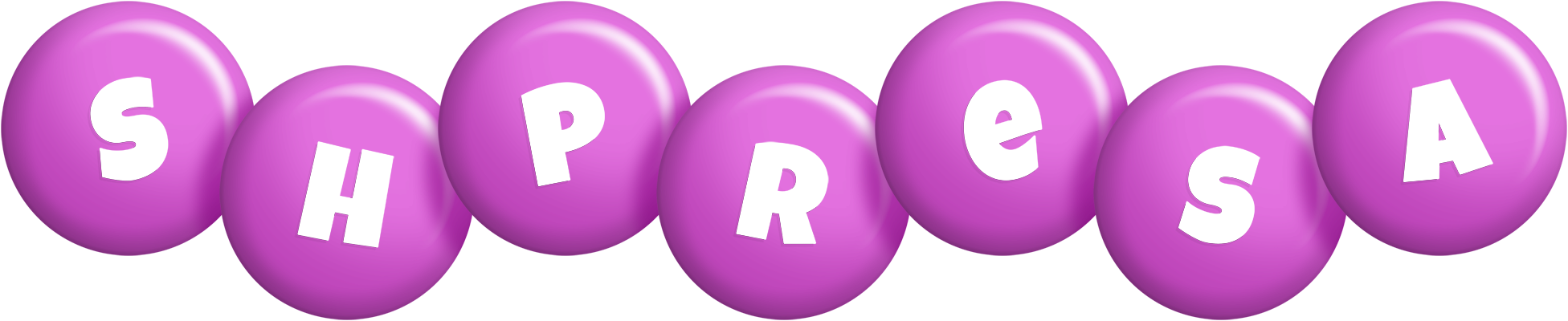 Shpresa candy-purple logo