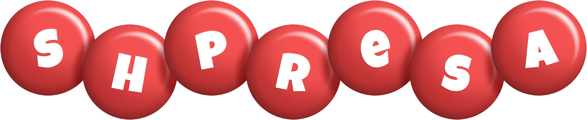 Shpresa candy-red logo