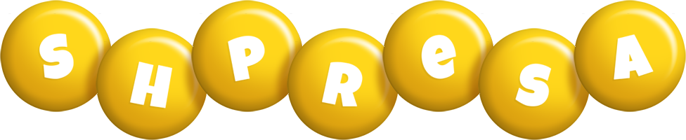 Shpresa candy-yellow logo