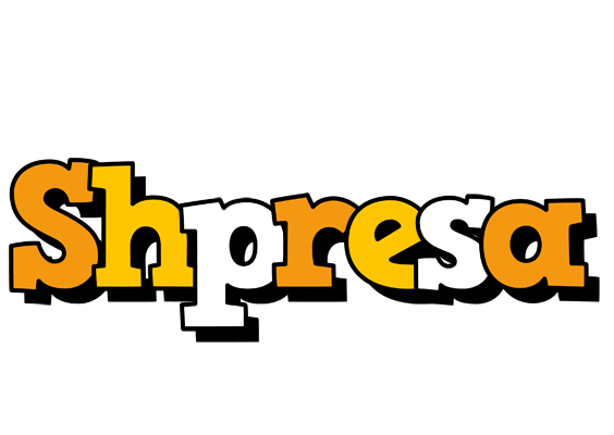 Shpresa cartoon logo