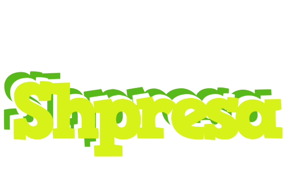 Shpresa citrus logo