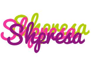 Shpresa flowers logo