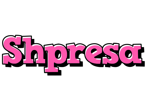 Shpresa girlish logo