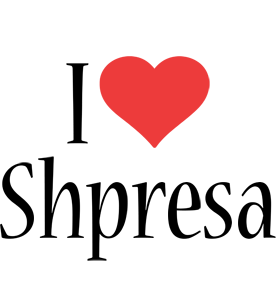 Shpresa i-love logo