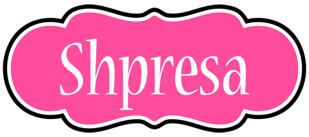 Shpresa invitation logo