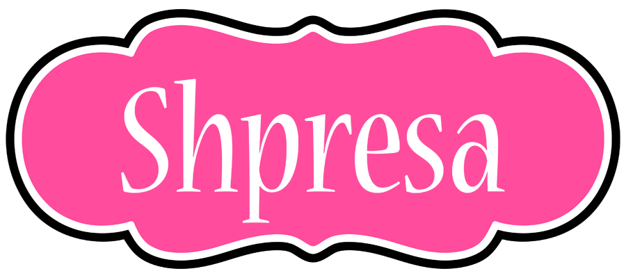 Shpresa invitation logo