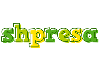 Shpresa juice logo