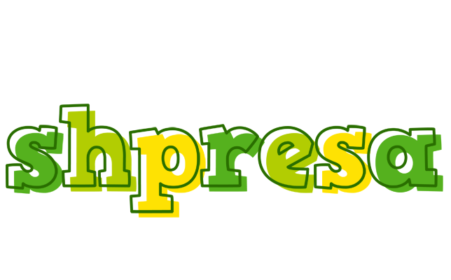 Shpresa juice logo