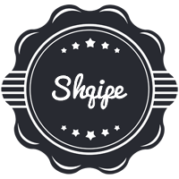 Shqipe badge logo