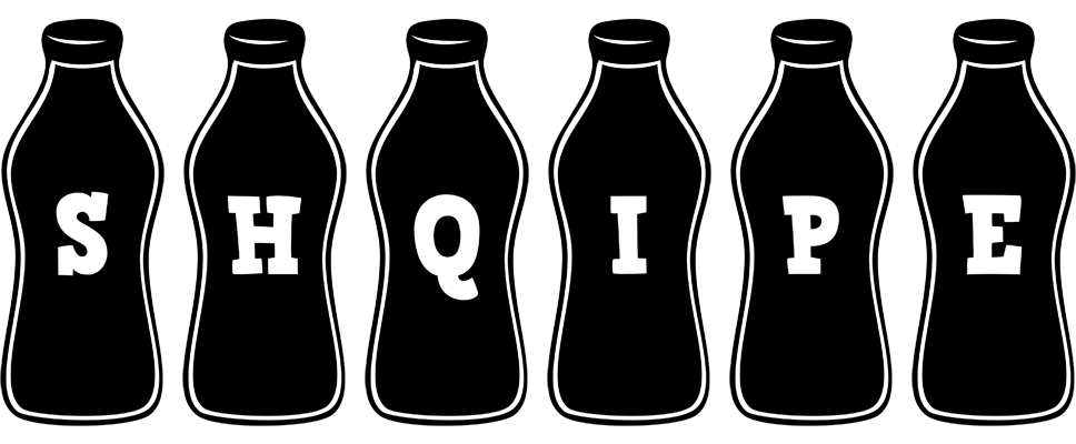 Shqipe bottle logo