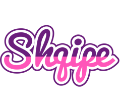 Shqipe cheerful logo