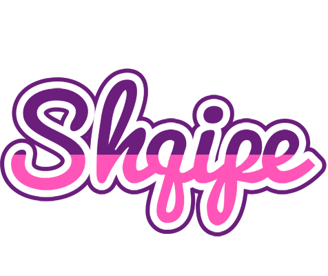 Shqipe cheerful logo