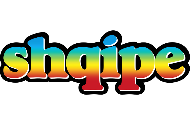 Shqipe color logo