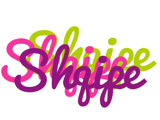 Shqipe flowers logo