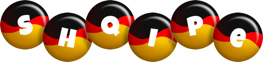 Shqipe german logo