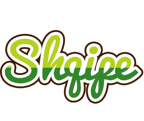 Shqipe golfing logo