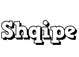 Shqipe snowing logo