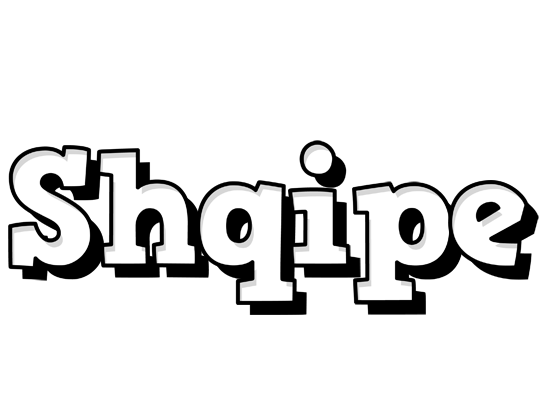 Shqipe snowing logo