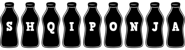 Shqiponja bottle logo