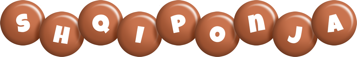 Shqiponja candy-brown logo