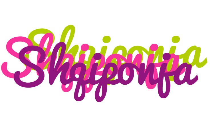 Shqiponja flowers logo
