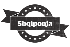 Shqiponja grunge logo