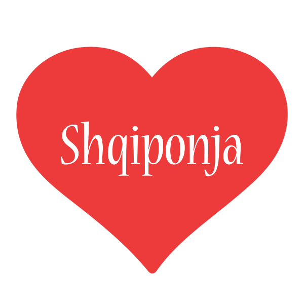 Shqiponja love logo