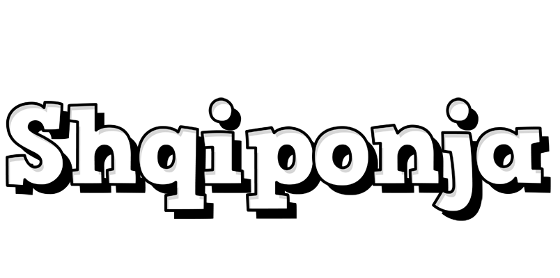 Shqiponja snowing logo