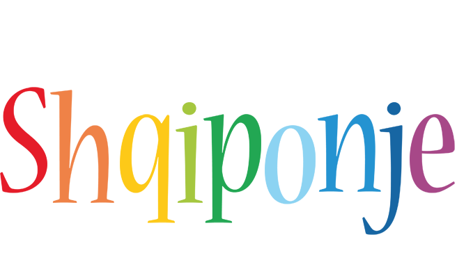 Shqiponje birthday logo