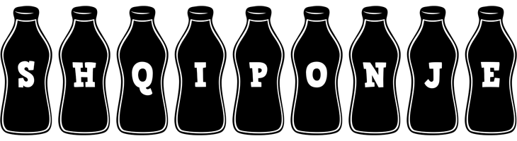 Shqiponje bottle logo