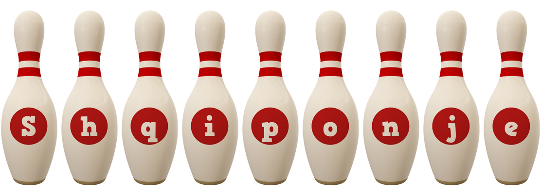 Shqiponje bowling-pin logo