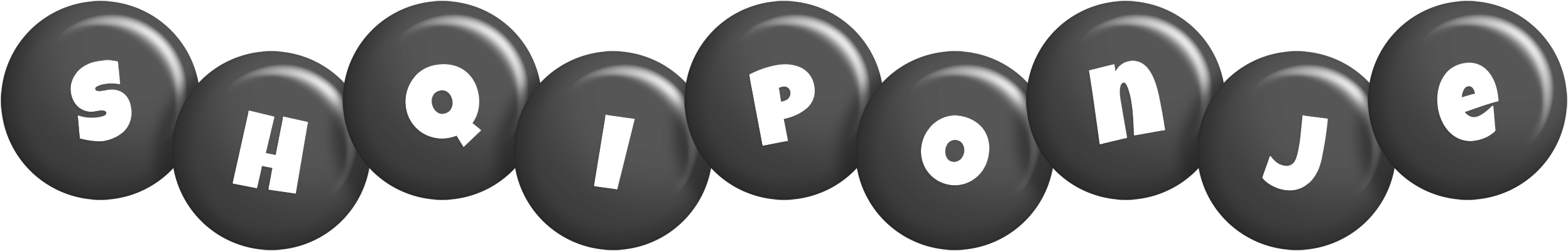 Shqiponje candy-black logo