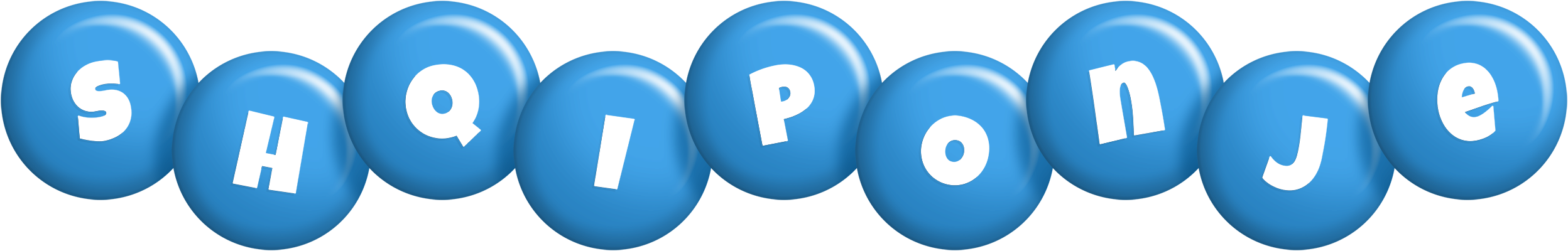 Shqiponje candy-blue logo
