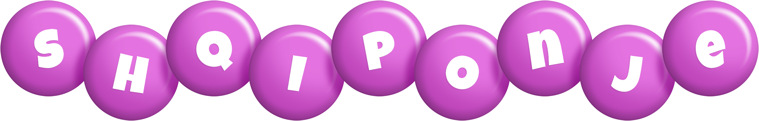 Shqiponje candy-purple logo