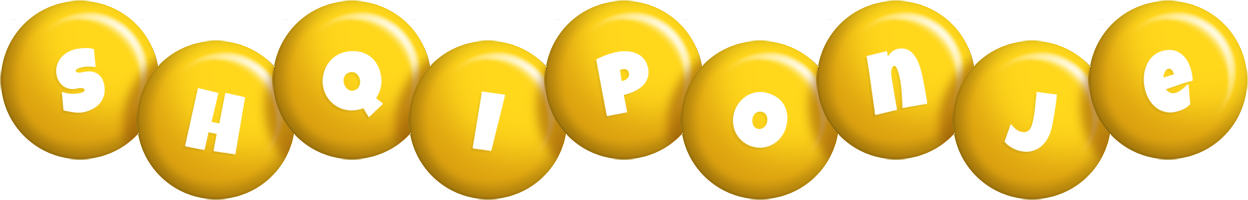 Shqiponje candy-yellow logo