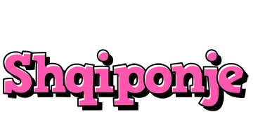 Shqiponje girlish logo