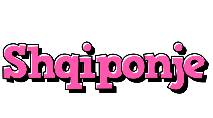 Shqiponje girlish logo