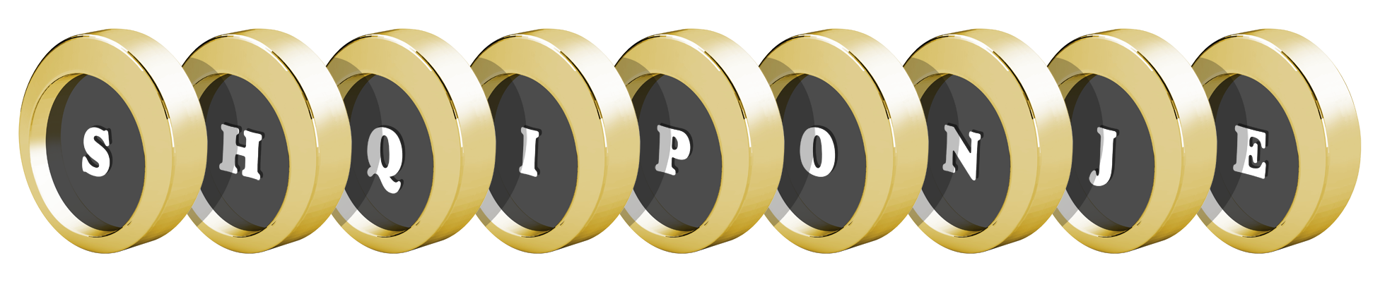 Shqiponje gold logo